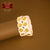 Exclusive Gold Plated Gini Shakha pair