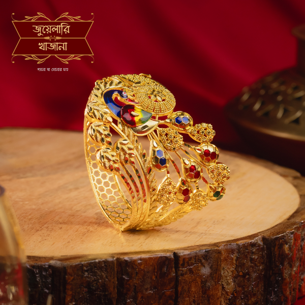 Trendy Gold Plated Aesthetic Mayur Chur