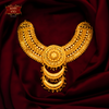 Premium Gold Plated Chandbali Chatai Necklace