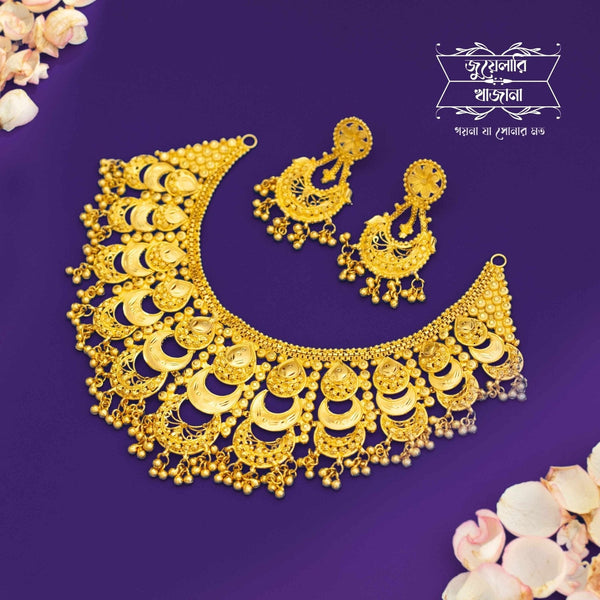 Premium Gold plated Maher Necklace