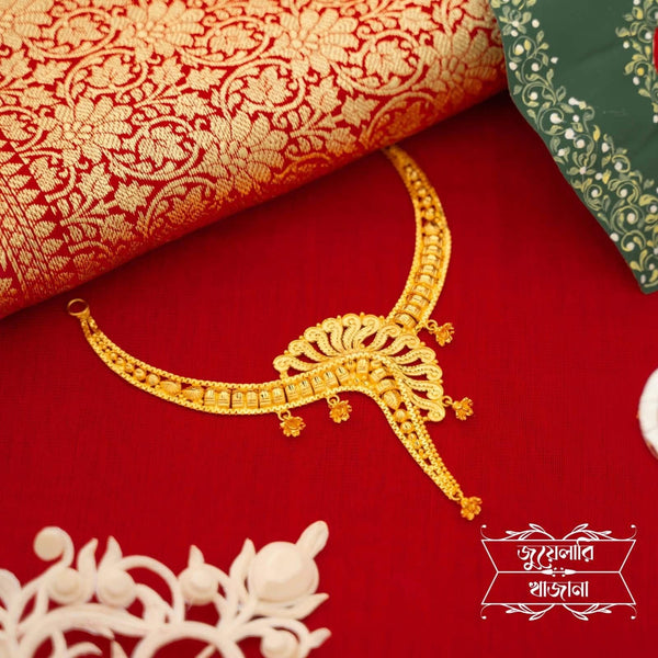 Premium Gold Plated Briddhi Necklace