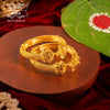 Flawless Gold Plated Bloomed Lotus Bala Bangle