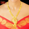 Traditional Bengali Design Gold Plated Shankho Pendant Sitahar
