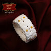 Flower Motif Premium Original Conch Shakha Pair