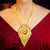 Premium Gold Plated Royal Pendant Sitahar with Earrings