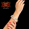 Premium Minakari Pat Buti Original Conch Shakha Pair