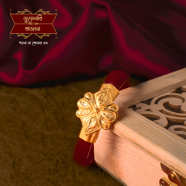Stylish Gold Plated Bracelet Pola Single
