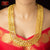 Premium Gold Plated ChandBali U-har with Earrings