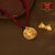 Premium Gold Plated DashaBhuja Shell Pendant