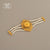 Premium Gold Plated Charulata Pearl Mantasha