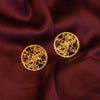 Beautiful Gold Plated Minakari Moon Hasuli Necklace