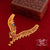 Premium Gold Plated Swara Hasuli Necklace with Earrings