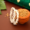 Unique Gold Plated Pyach Farfo Buti Shankha Bangle Pair