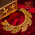Premium Gold Plated Japanesse Fan Necklace with Matching Earrings