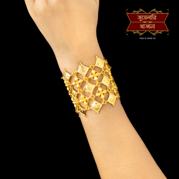 Stylish Gold Plated flexible box mantasha