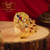 Trendy Gold Plated Aesthetic Mayur Chur