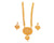 Trendy Gold Plated Sitahar with Earrings