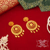 Premium Gold Plated Subho Drishti Kaanbali Earrings