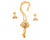 Half Jhumko Tie Chain