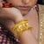 Premium Gold Plated Floral Kharu with khilan