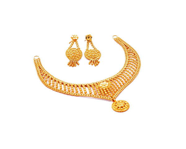 Sabeki Necklace with Earrings