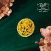 Premium Gold plated Semi Cultured Pearl studded Finger ring