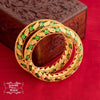 Stylish Gold Plated Parul Kankan Bangle