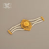 Premium Gold Plated Charulata Pearl Mantasha