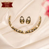 Premium Gold Plated Monochrome White Sakura Hasuli